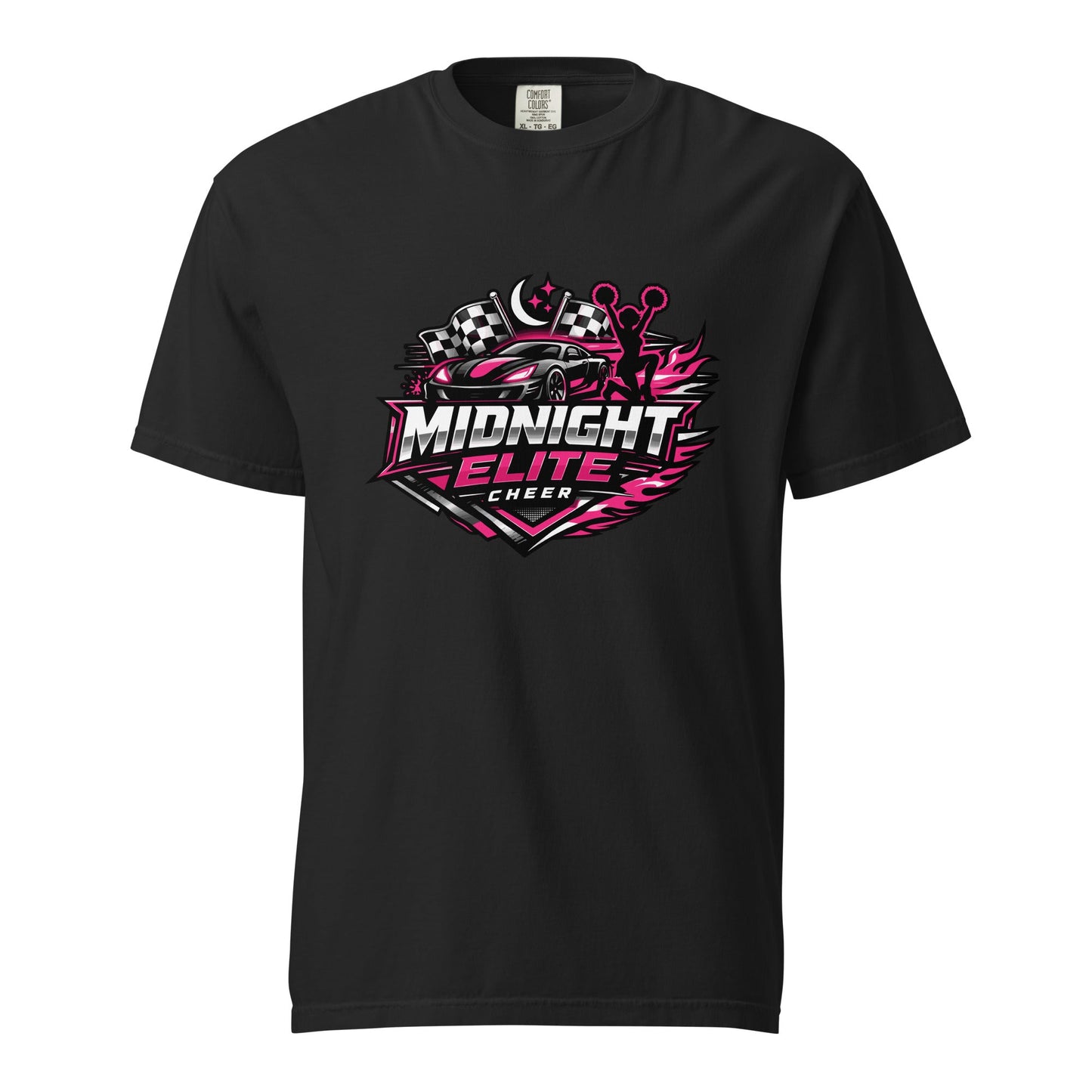 Signature | Comfort Colors T-Shirt | Sutton Cheer Force | MEC Logo