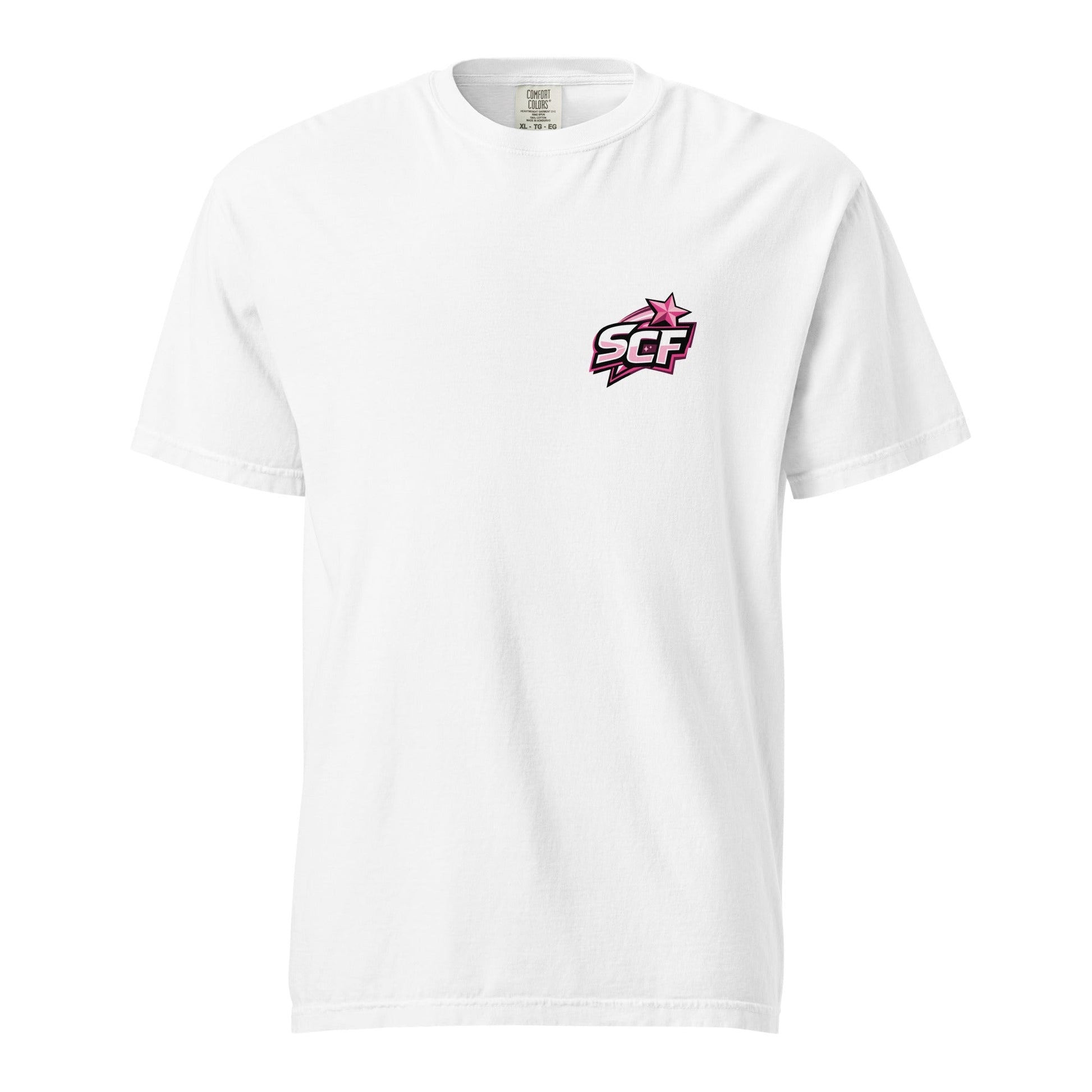 Signature | Comfort Colors T-Shirt | Sutton Cheer Force | SCF Logo