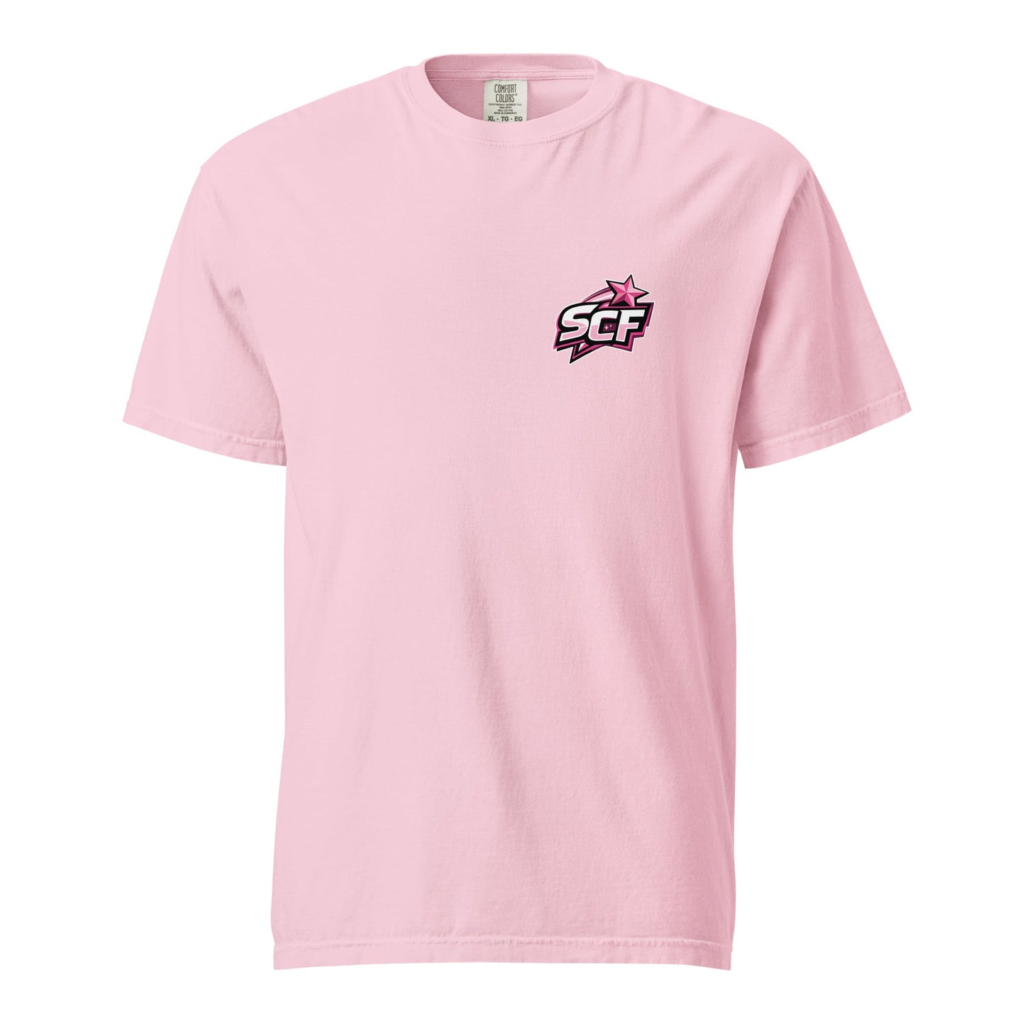 Signature | Comfort Colors T-Shirt | Sutton Cheer Force | SCF Logo