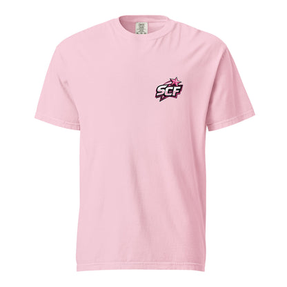 Signature | Comfort Colors T-Shirt | Sutton Cheer Force | SCF Logo
