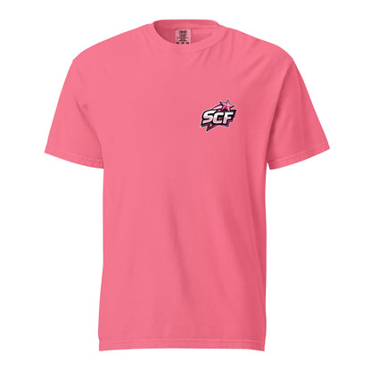 Signature | Comfort Colors T-Shirt | Sutton Cheer Force | SCF Logo