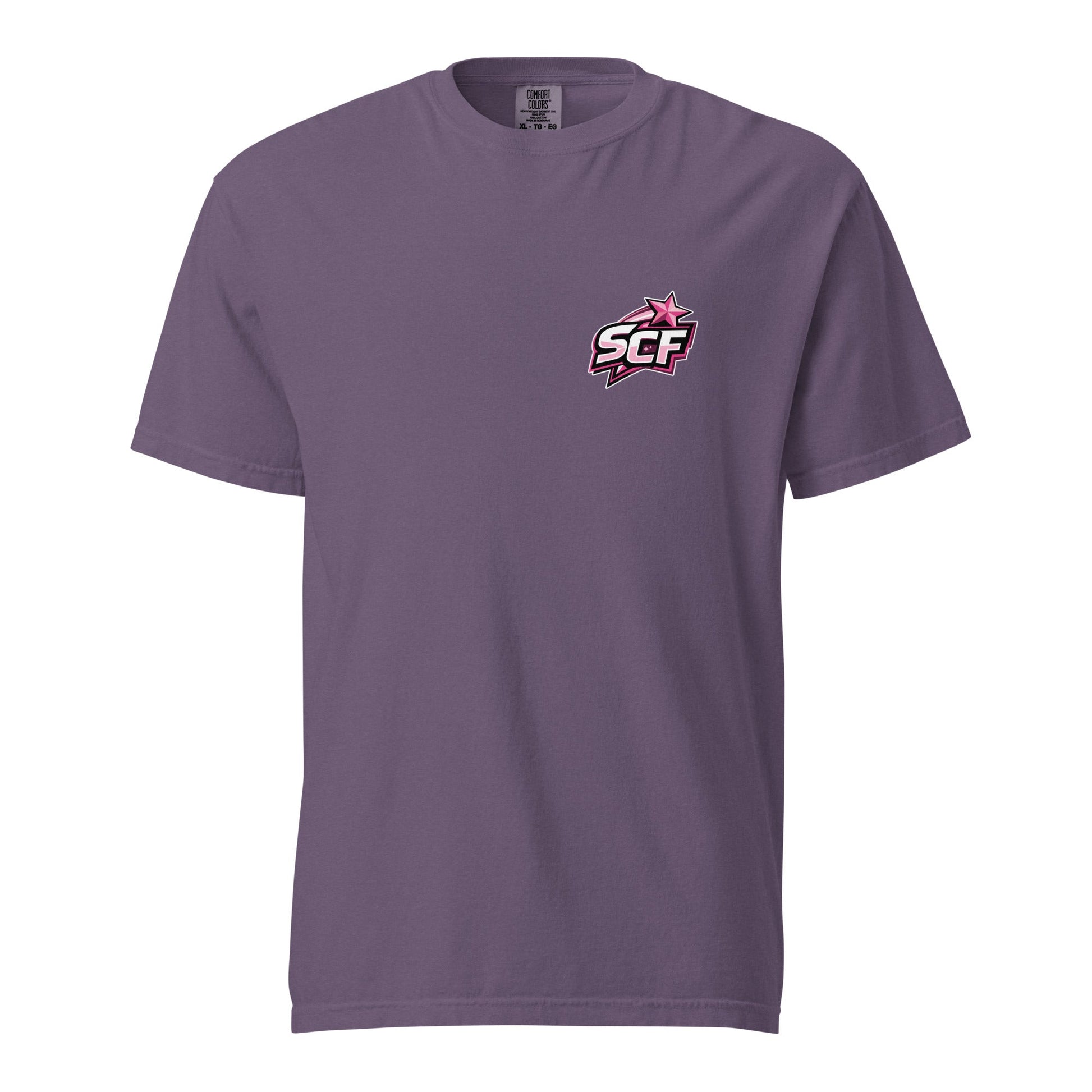 Signature | Comfort Colors T-Shirt | Sutton Cheer Force | SCF Logo