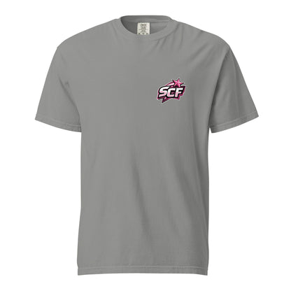 Signature | Comfort Colors T-Shirt | Sutton Cheer Force | SCF Logo