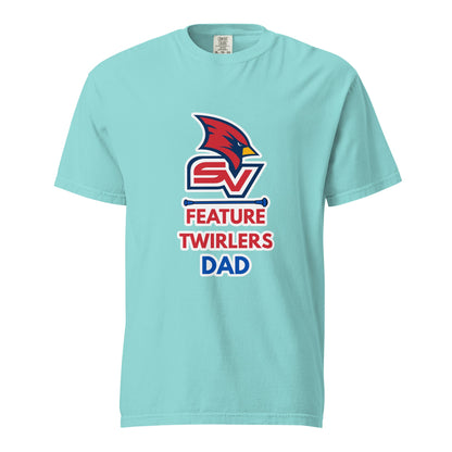 Signature | Comfort Colors T-Shirt | SVSU Feature twirlers | Dad Logo