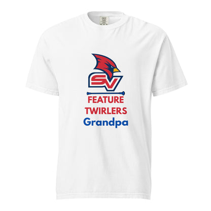 Signature | Comfort Colors T-Shirt | SVSU Feature twirlers | Grandpa Logo