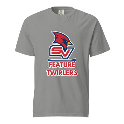 Signature | Comfort Colors T-Shirt | SVSU Feature twirlers | Icon Logo