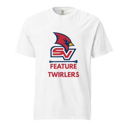 Signature | Comfort Colors T-Shirt | SVSU Feature twirlers | Icon Logo