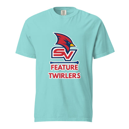 Signature | Comfort Colors T-Shirt | SVSU Feature twirlers | Icon Logo