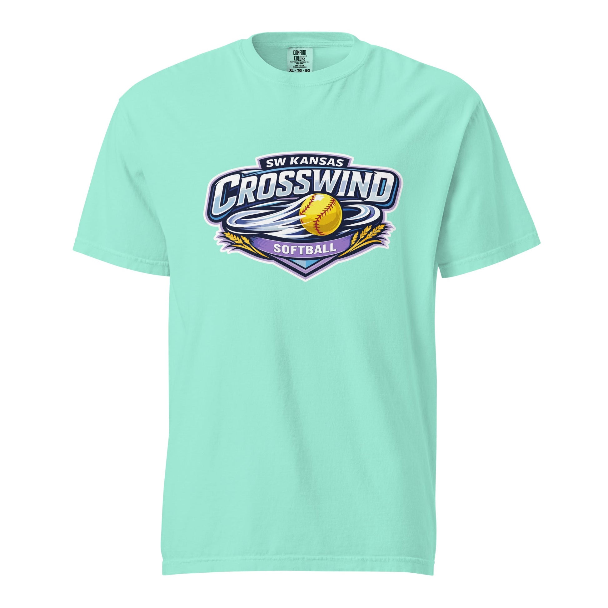 Signature | Comfort Colors T-Shirt | SW Kansas Crosswind | Shield Logo