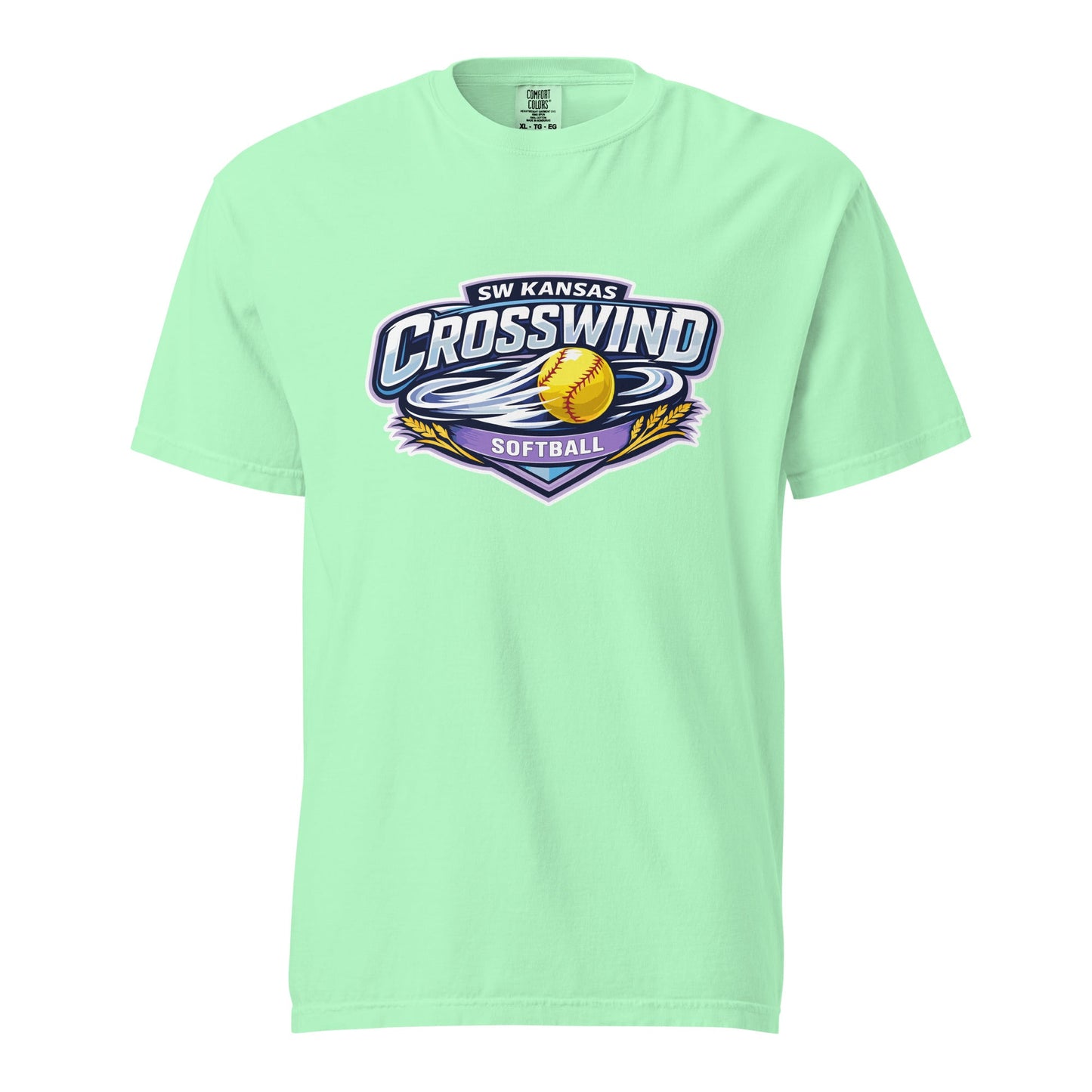 Signature | Comfort Colors T-Shirt | SW Kansas Crosswind | Shield Logo