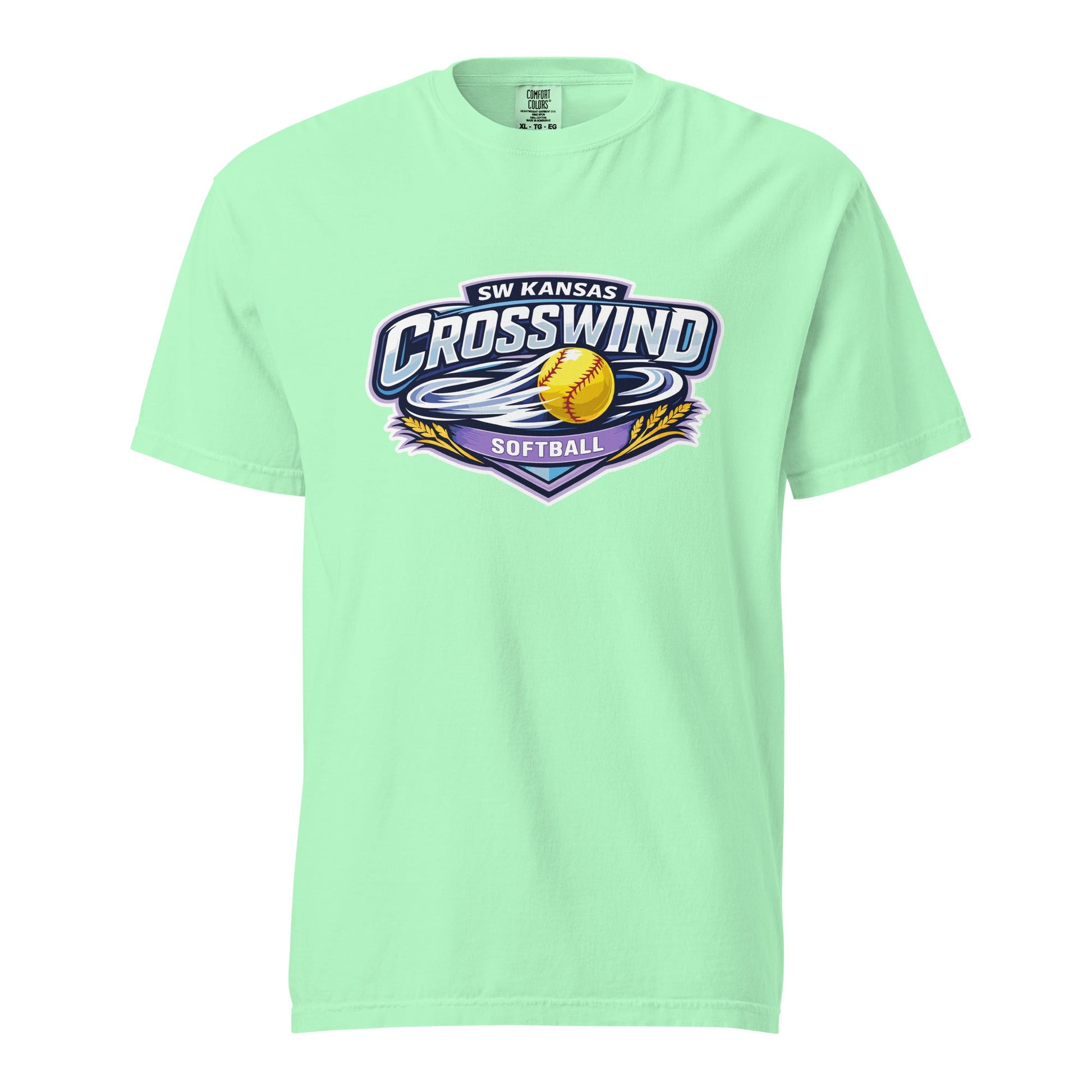 Signature | Comfort Colors T-Shirt | SW Kansas Crosswind | Shield Logo