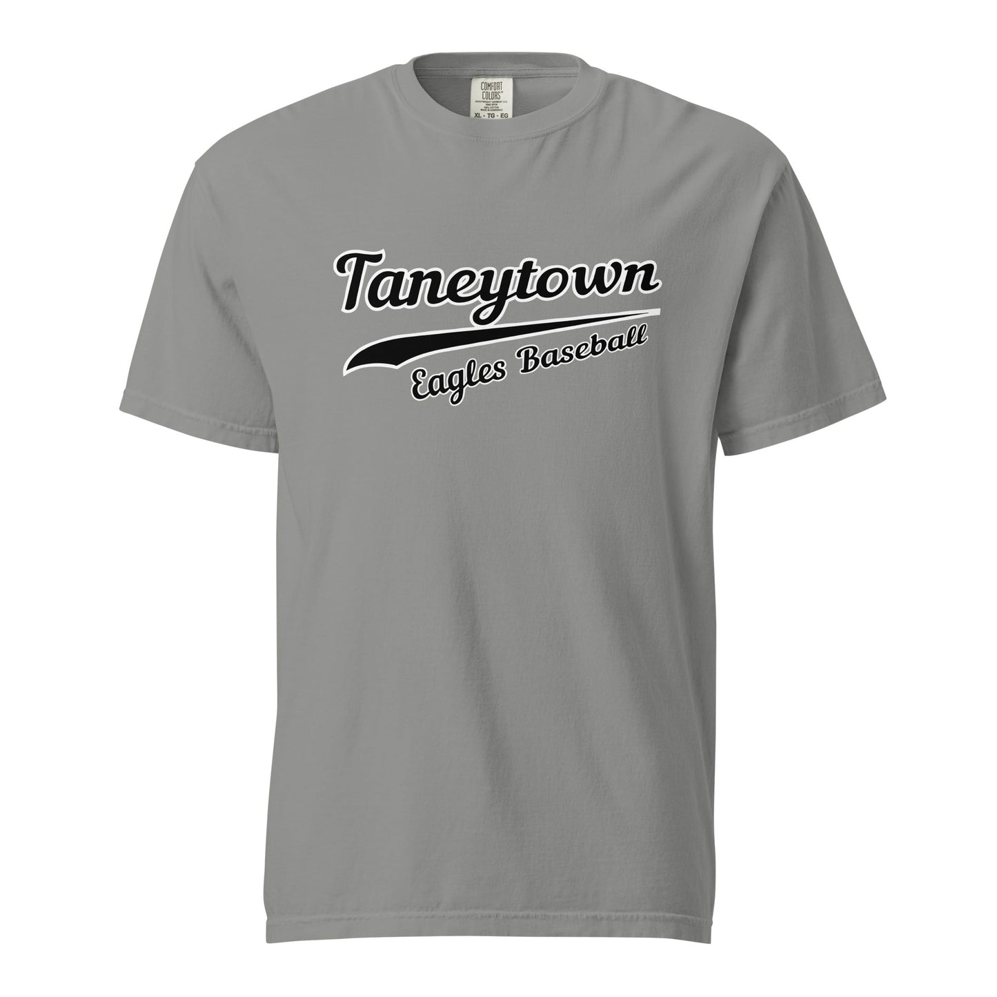 Signature | Comfort Colors T-Shirt | Taneytown Eagles Baseball | Script Logo