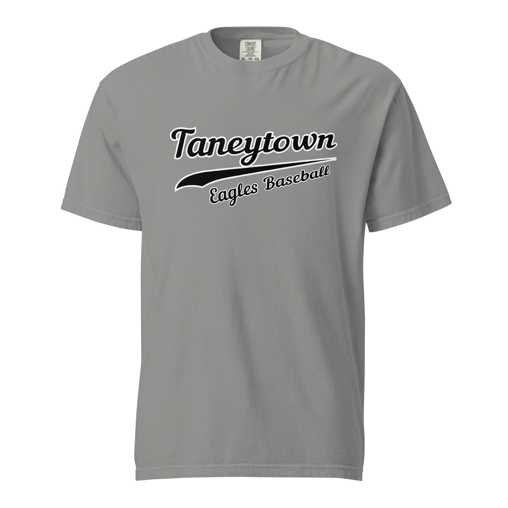 Signature | Comfort Colors T-Shirt | Taneytown Eagles Baseball | Script Logo