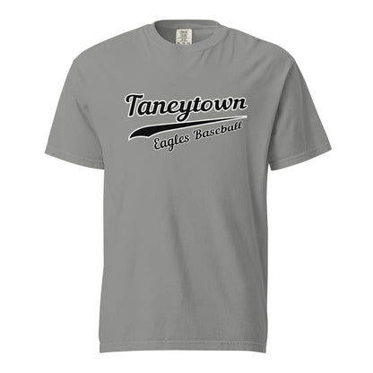 Signature | Comfort Colors T-Shirt | Taneytown Eagles Baseball | Script Logo