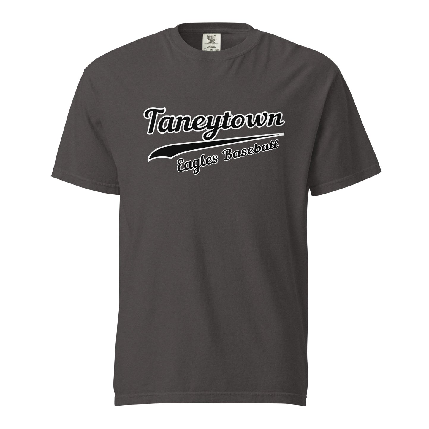 Signature | Comfort Colors T-Shirt | Taneytown Eagles Baseball | Script Logo