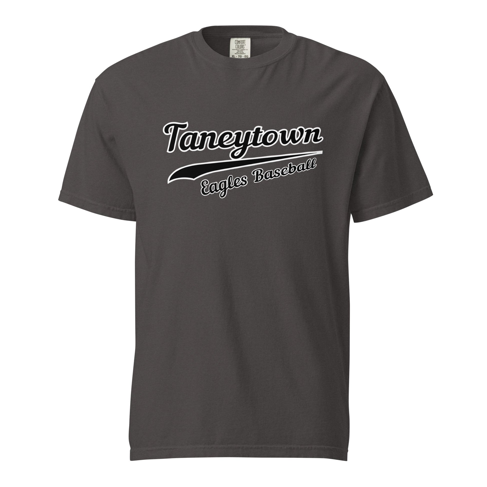 Signature | Comfort Colors T-Shirt | Taneytown Eagles Baseball | Script Logo
