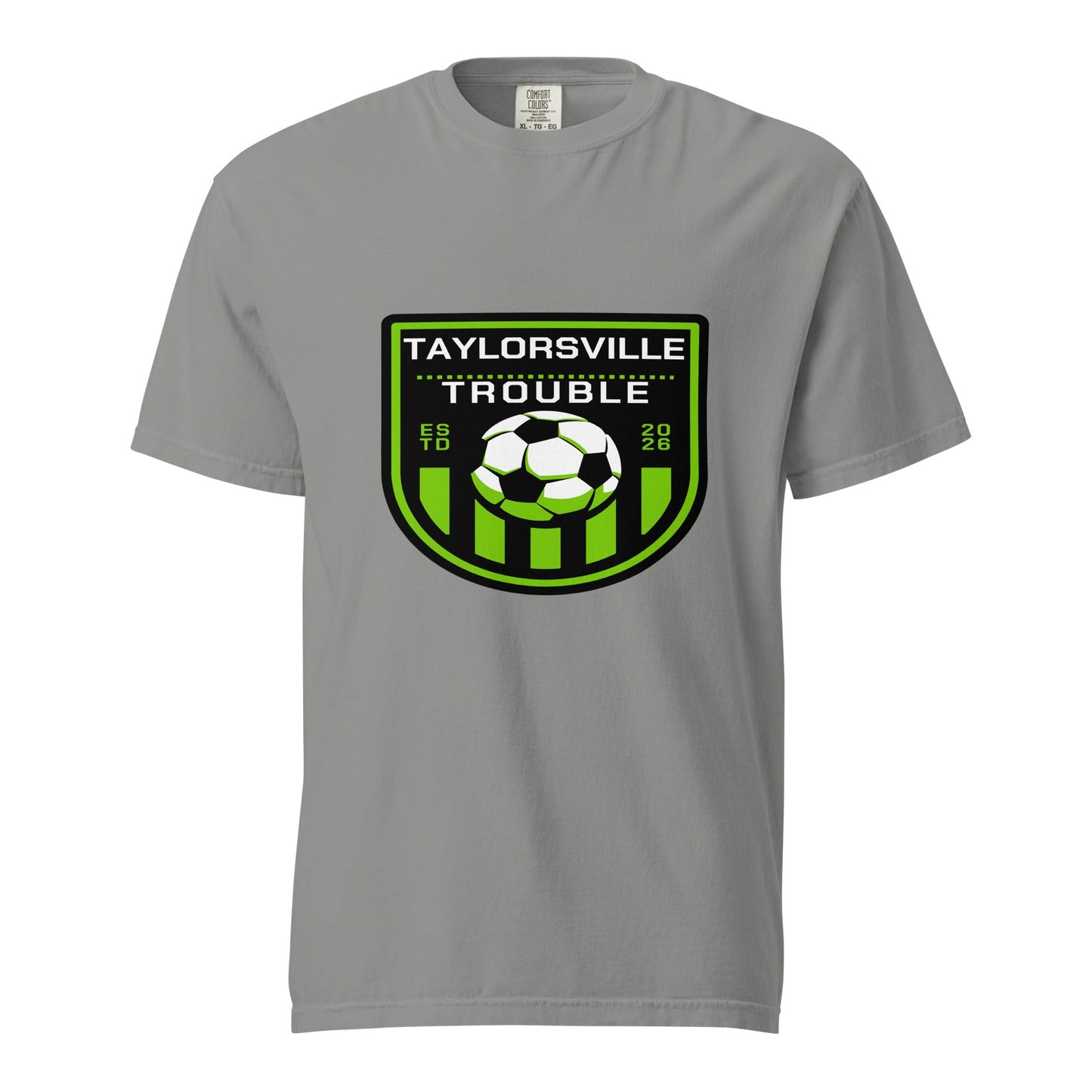 Signature | Comfort Colors T-Shirt | Taylorsville Trouble | Shield Logo