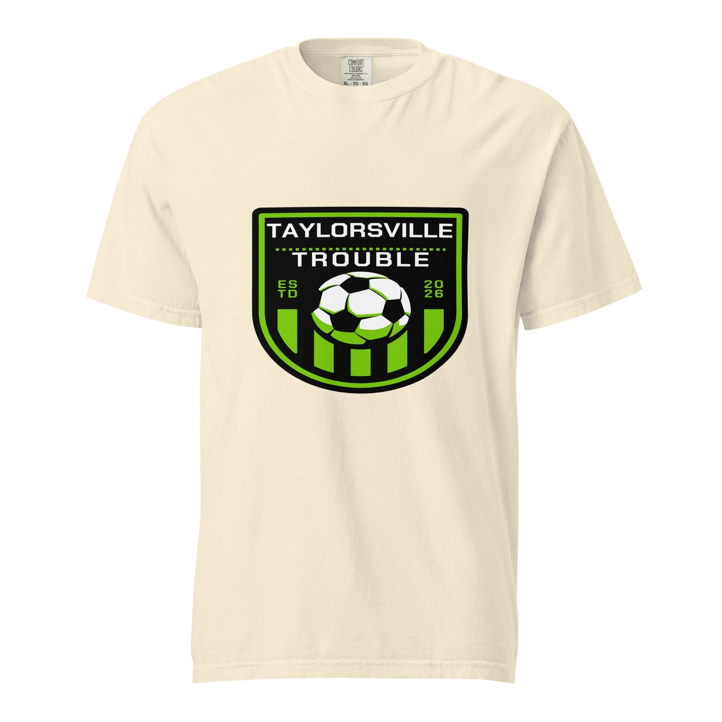 Signature | Comfort Colors T-Shirt | Taylorsville Trouble | Shield Logo