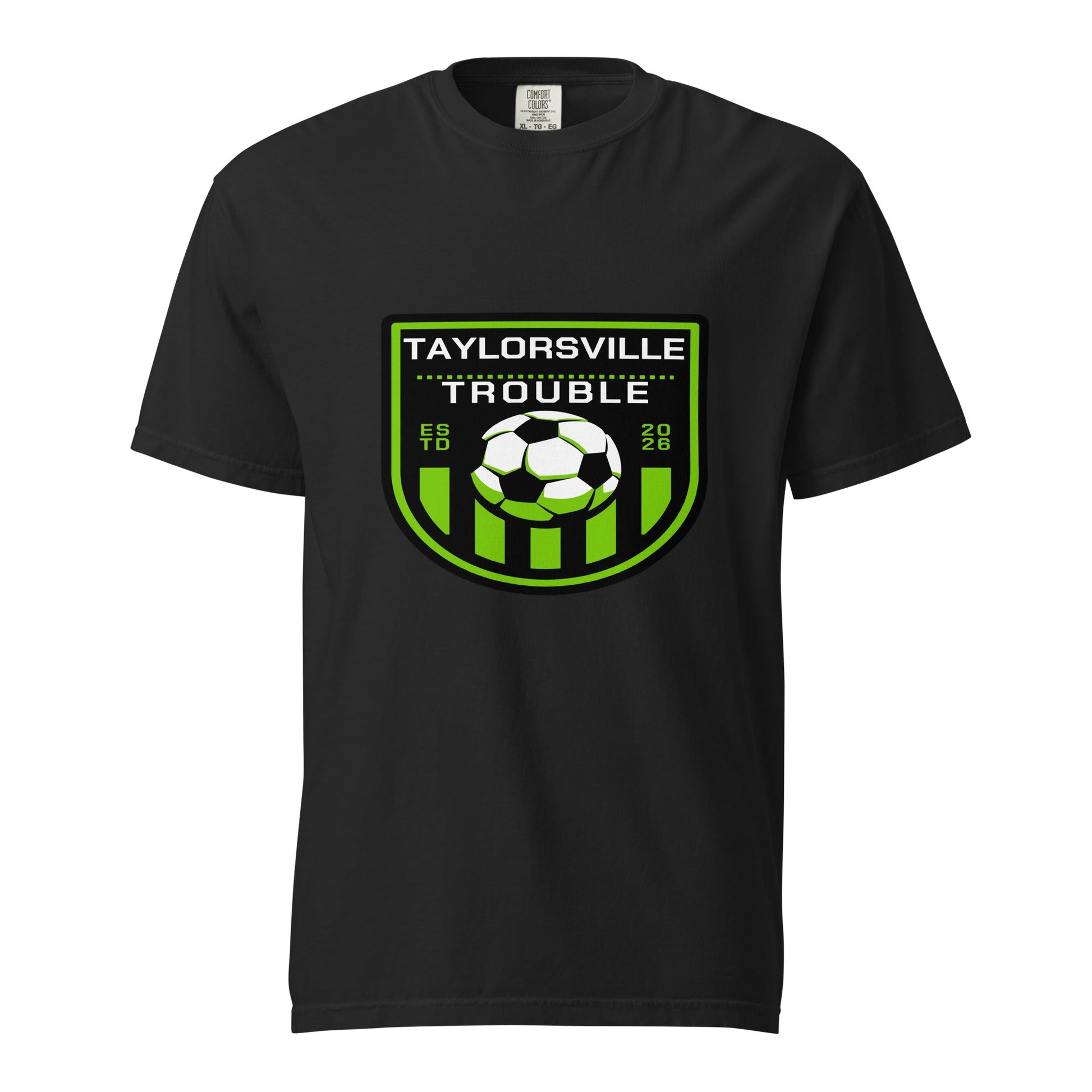 Signature | Comfort Colors T-Shirt | Taylorsville Trouble | Shield Logo