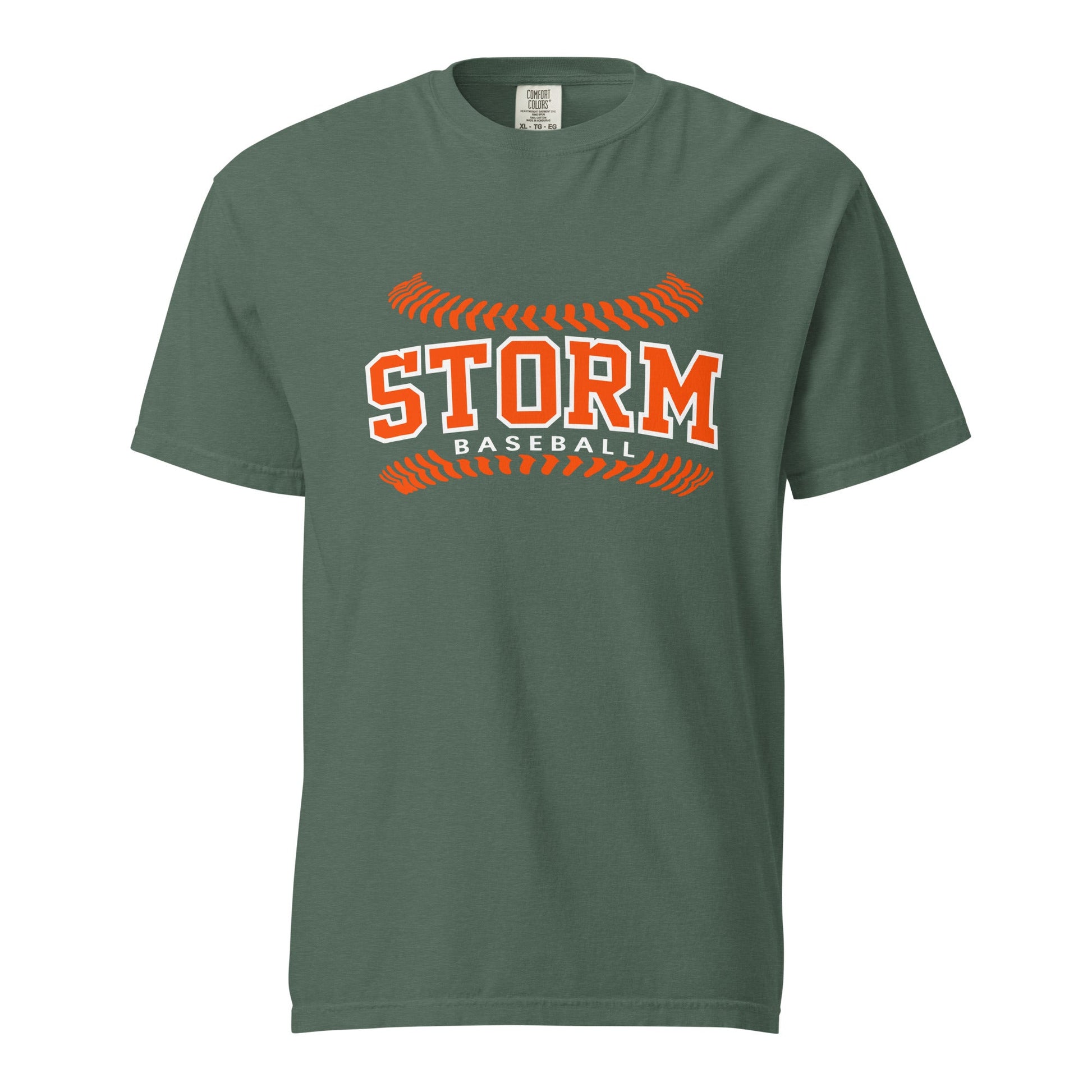 Signature | Comfort Colors T-Shirt | TC Storm baseball | Storm Logo