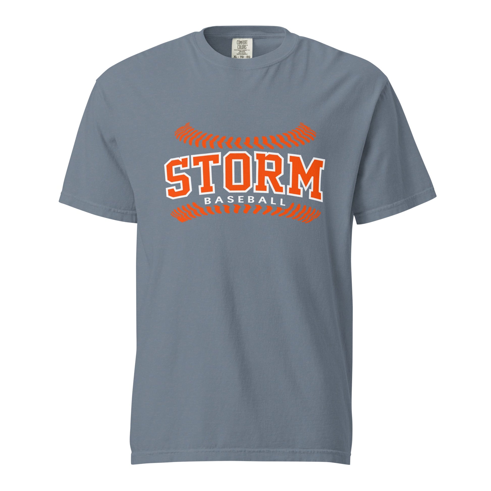 Signature | Comfort Colors T-Shirt | TC Storm baseball | Storm Logo