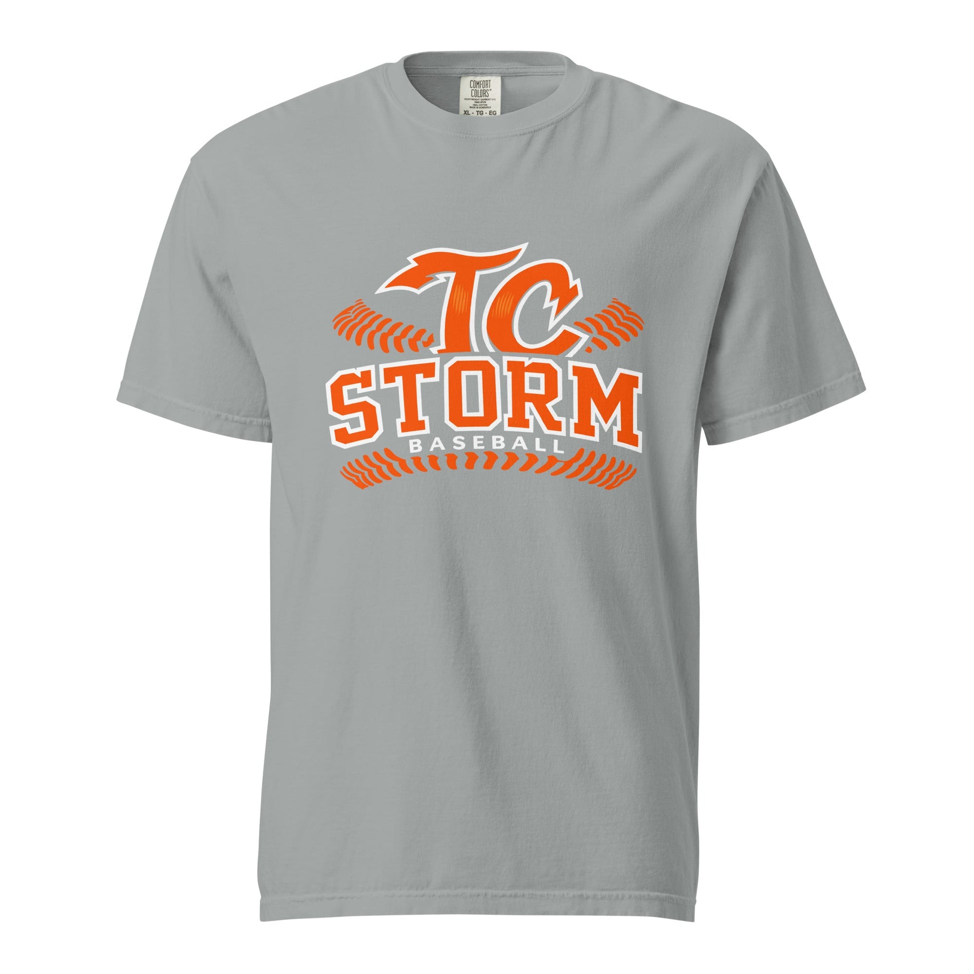Signature | Comfort Colors T-Shirt | TC Storm baseball | TC Seams Logo