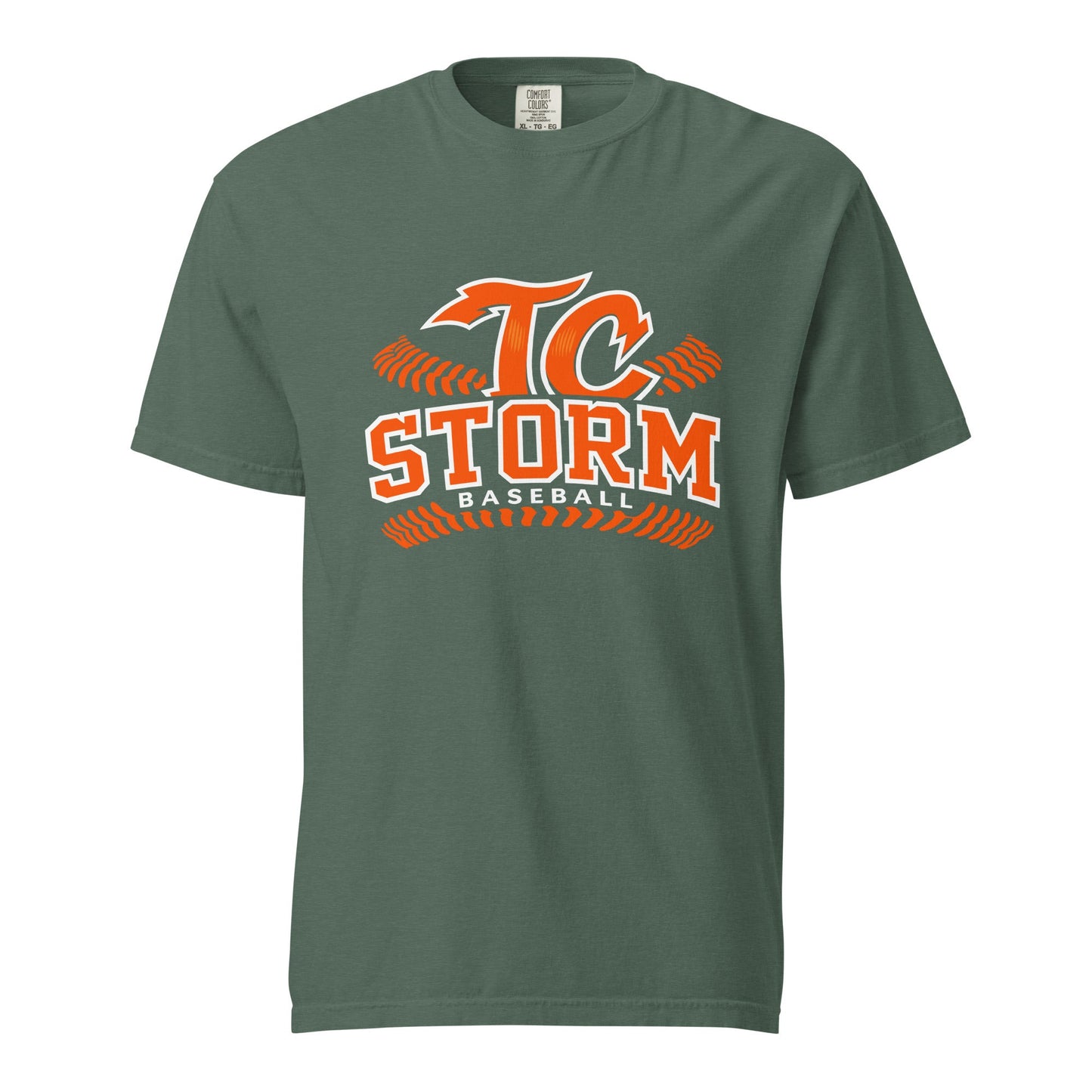 Signature | Comfort Colors T-Shirt | TC Storm baseball | TC Seams Logo