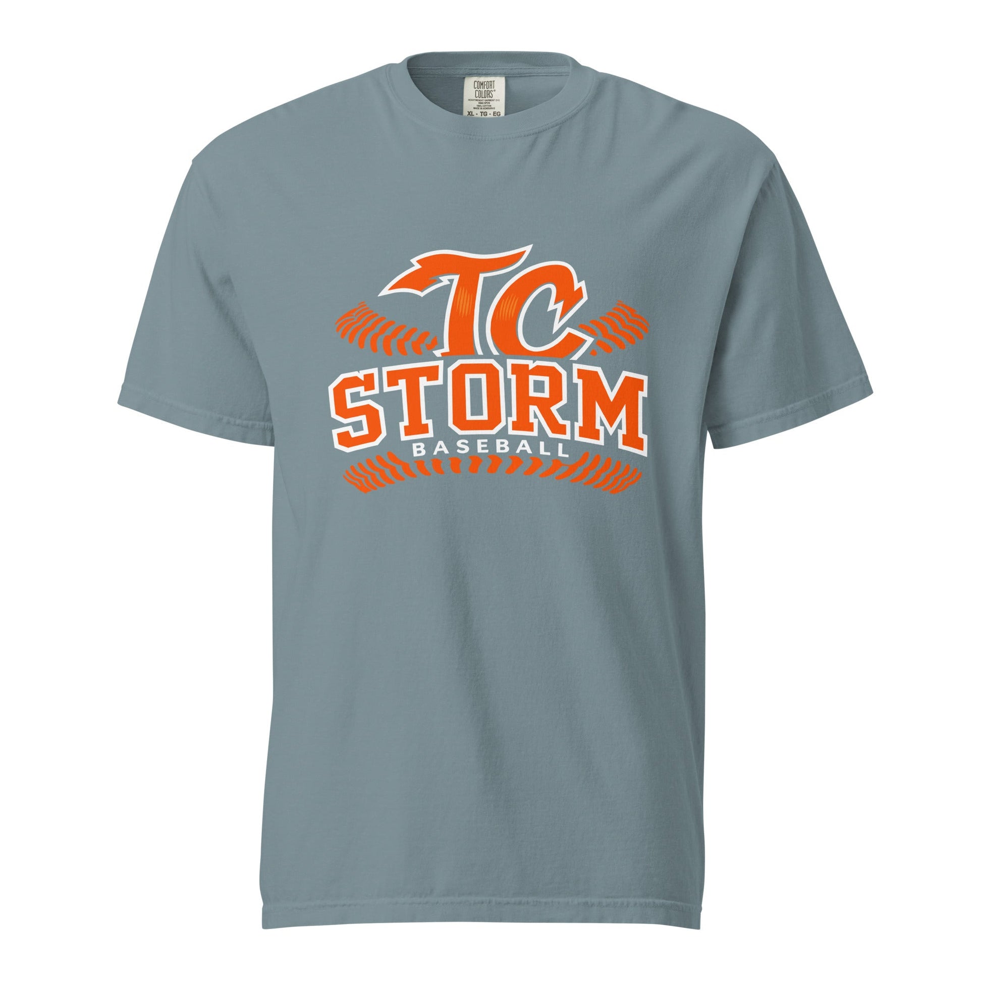 Signature | Comfort Colors T-Shirt | TC Storm baseball | TC Seams Logo