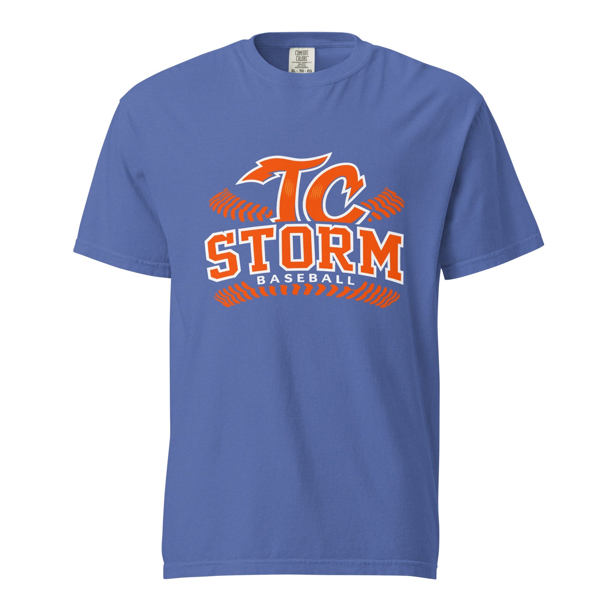Signature | Comfort Colors T-Shirt | TC Storm baseball | TC Seams Logo