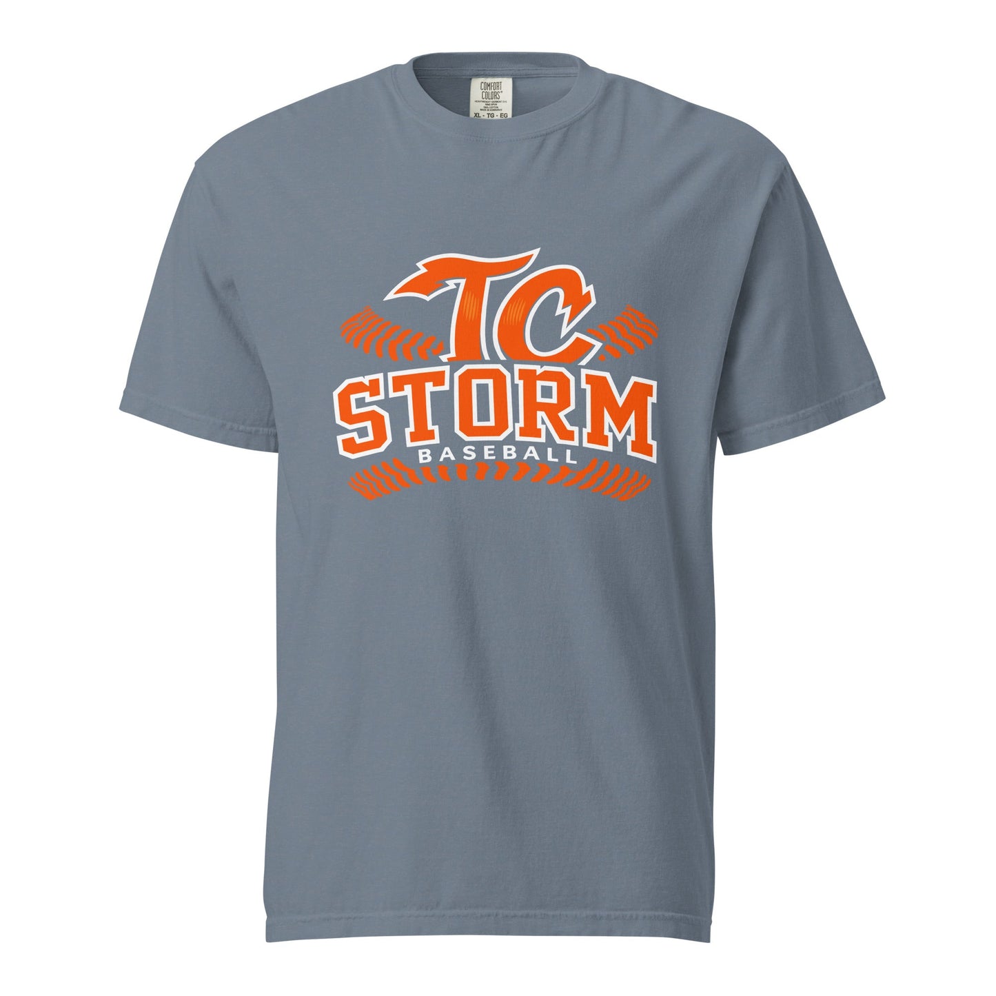 Signature | Comfort Colors T-Shirt | TC Storm baseball | TC Seams Logo