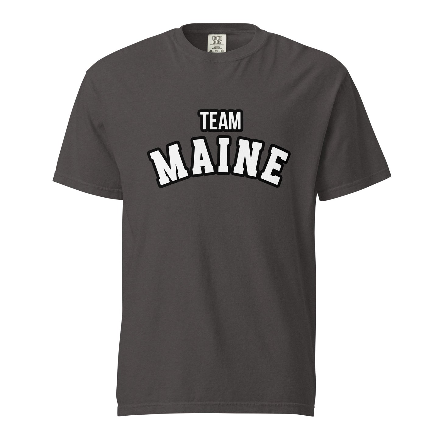 Signature | Comfort Colors T-Shirt | Team Maine | Arch Mark Logo