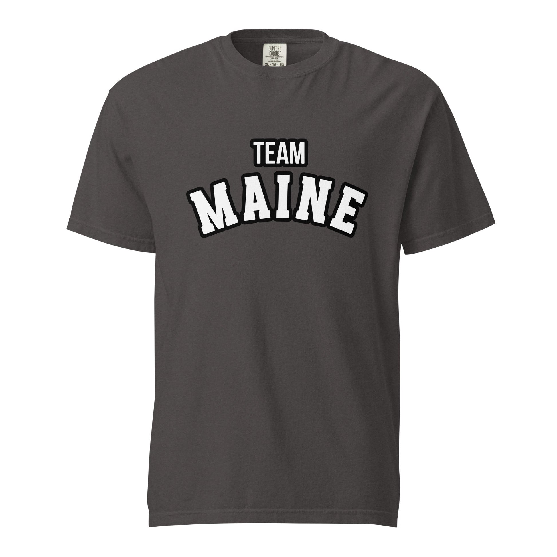 Signature | Comfort Colors T-Shirt | Team Maine | Arch Mark Logo