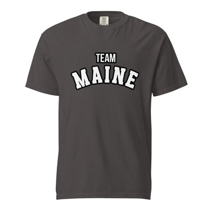 Signature | Comfort Colors T-Shirt | Team Maine | Arch Mark Logo