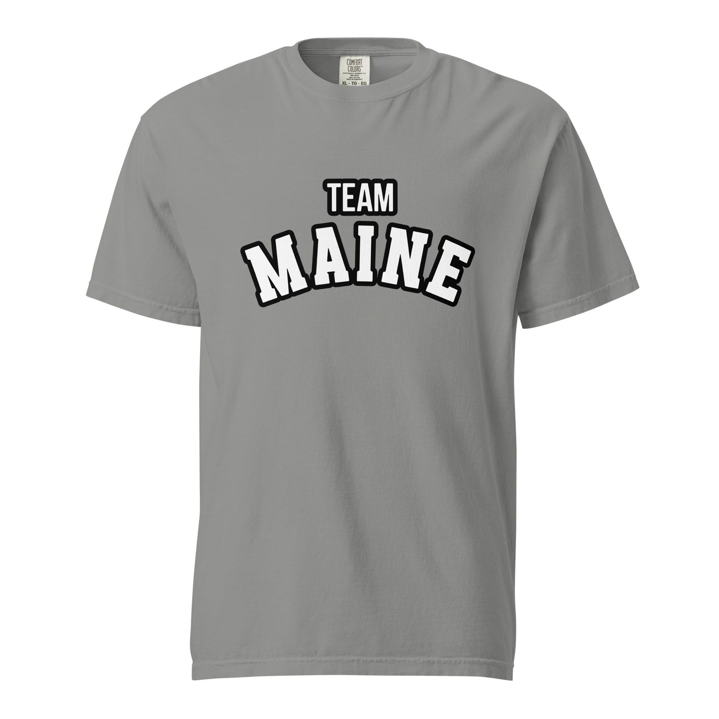 Signature | Comfort Colors T-Shirt | Team Maine | Arch Mark Logo