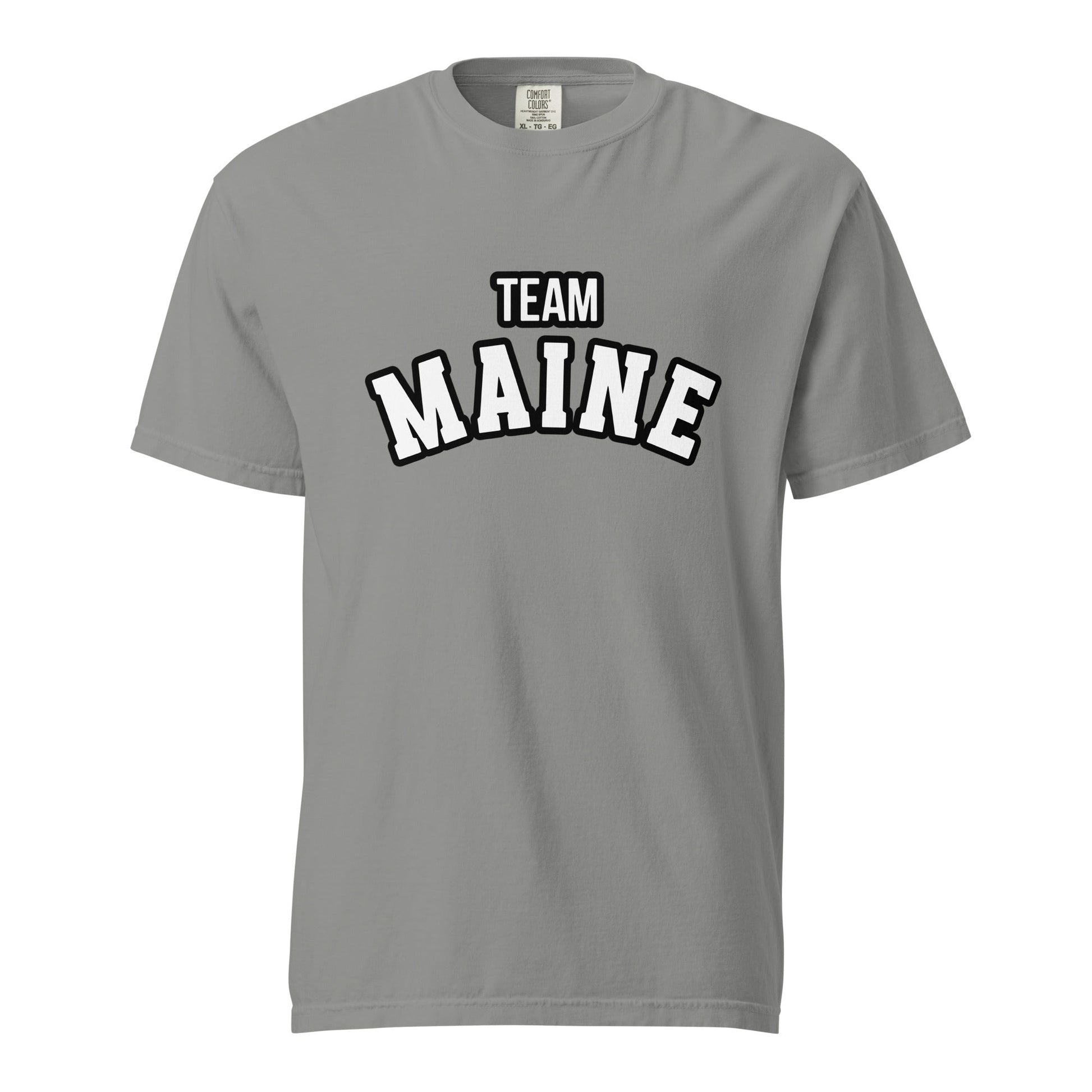 Signature | Comfort Colors T-Shirt | Team Maine | Arch Mark Logo