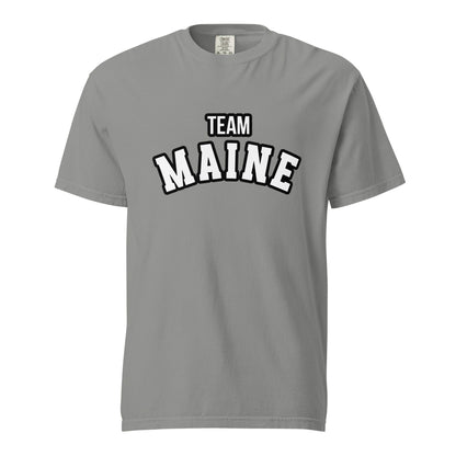 Signature | Comfort Colors T-Shirt | Team Maine | Arch Mark Logo