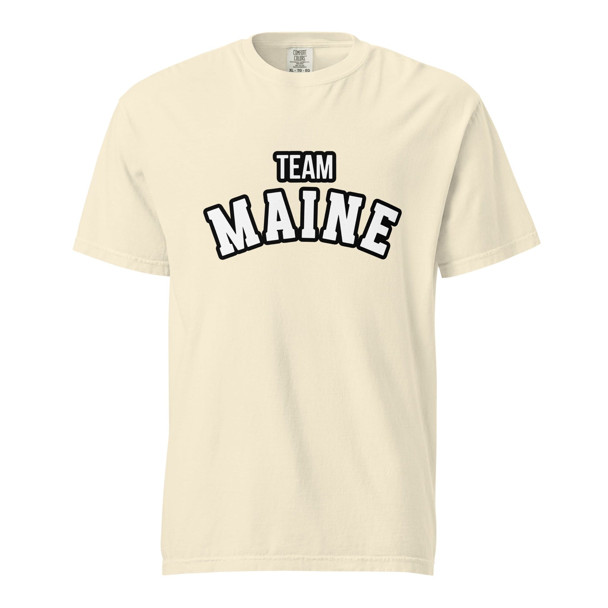 Signature | Comfort Colors T-Shirt | Team Maine | Arch Mark Logo