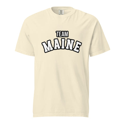 Signature | Comfort Colors T-Shirt | Team Maine | Arch Mark Logo