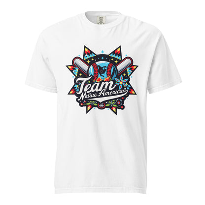 Signature | Comfort Colors T-Shirt | Team Native American | Tribal Emblem Logo