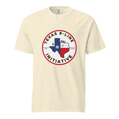 Signature | Comfort Colors T-Shirt | Texas 8 - Line Initiative | Badge Logo