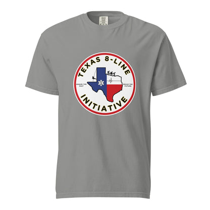 Signature | Comfort Colors T-Shirt | Texas 8 - Line Initiative | Badge Logo