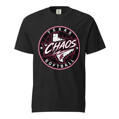 Signature | Comfort Colors T-Shirt | Texas Chaos | Badge Logo