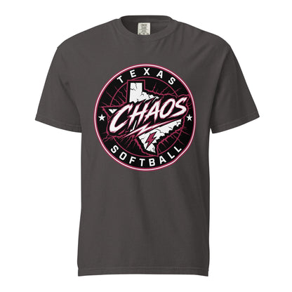 Signature | Comfort Colors T-Shirt | Texas Chaos | Badge Logo