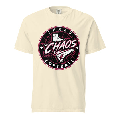 Signature | Comfort Colors T-Shirt | Texas Chaos | Badge Logo