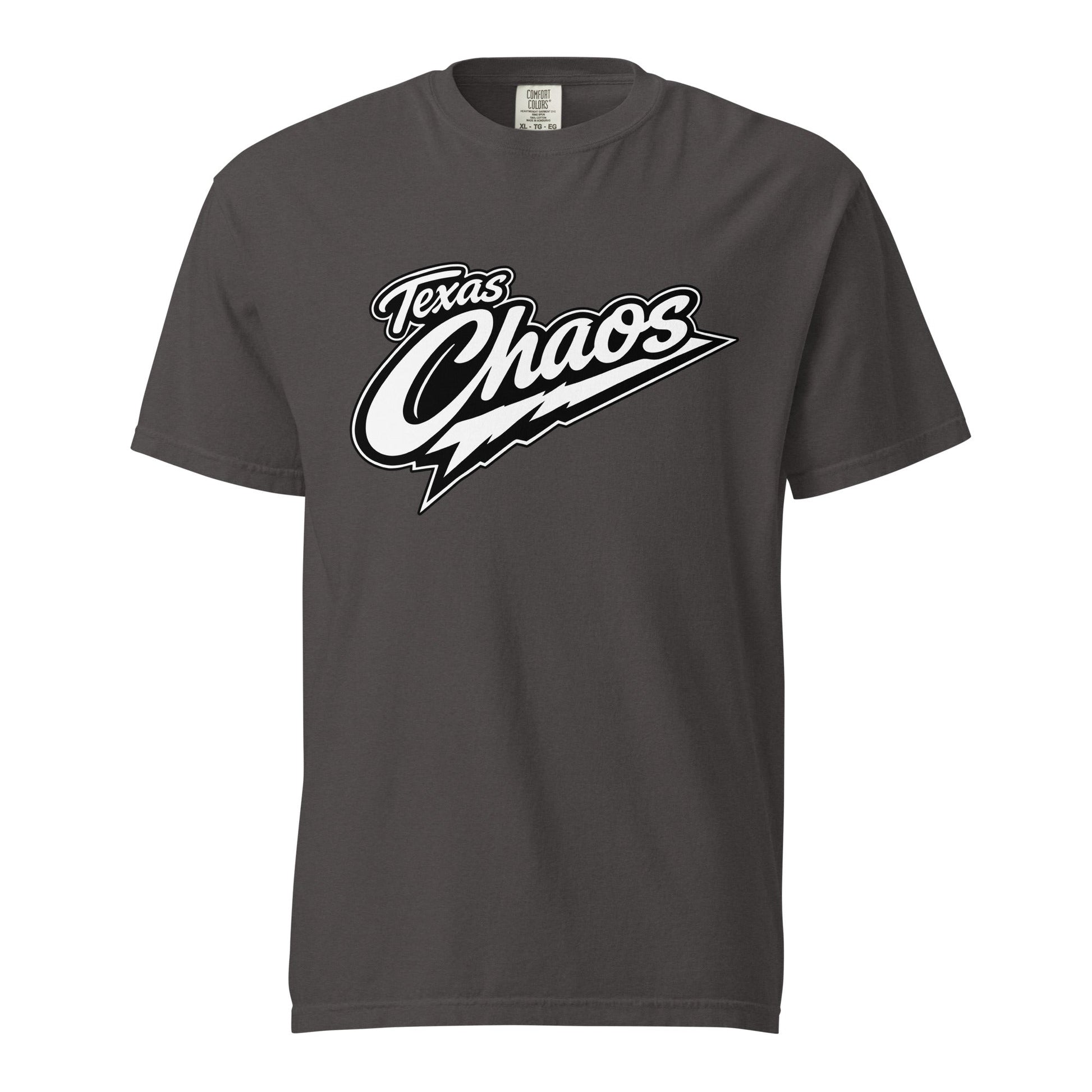 Signature | Comfort Colors T-Shirt | Texas Chaos | Emblem Logo