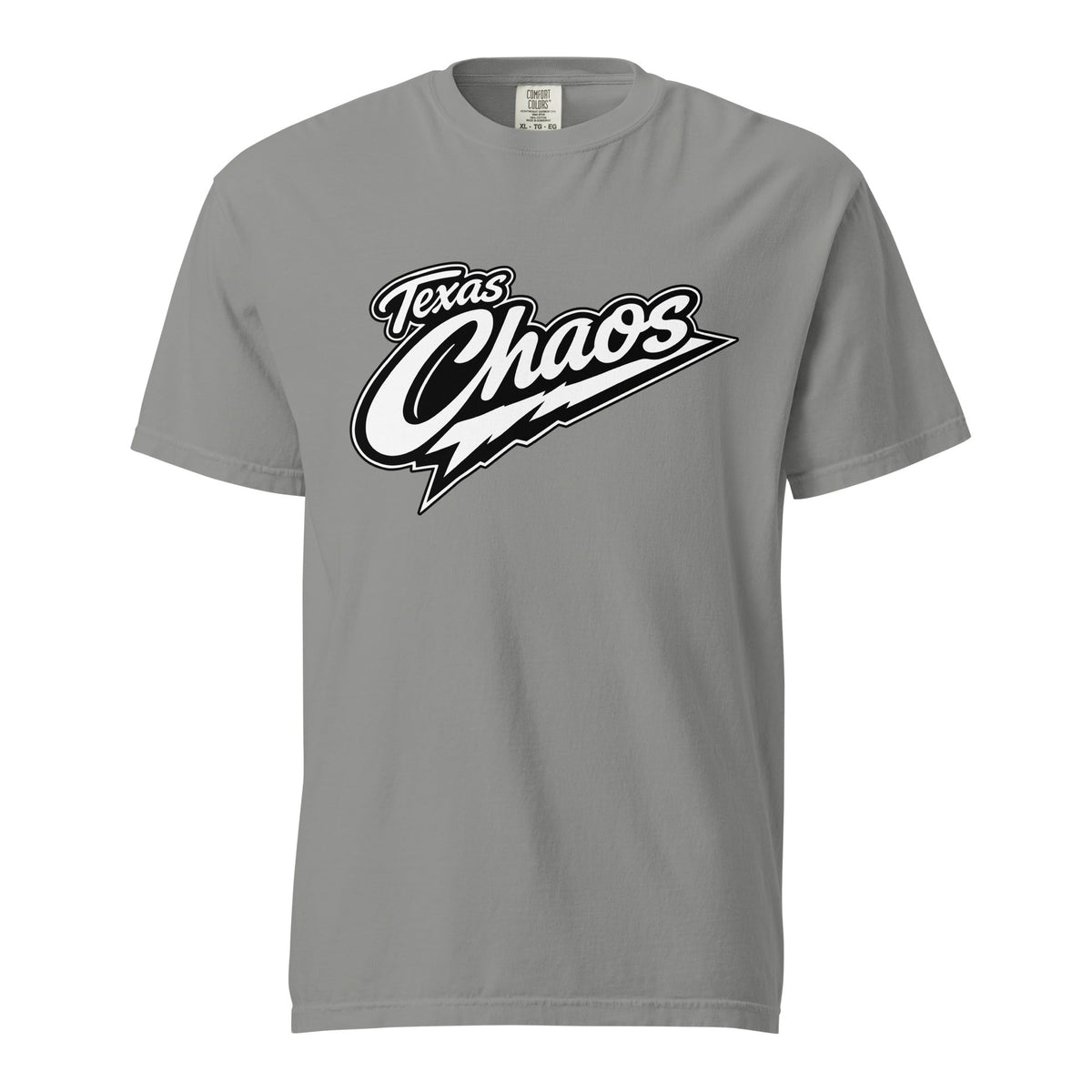 Signature | Comfort Colors T-Shirt | Texas Chaos | Emblem Logo