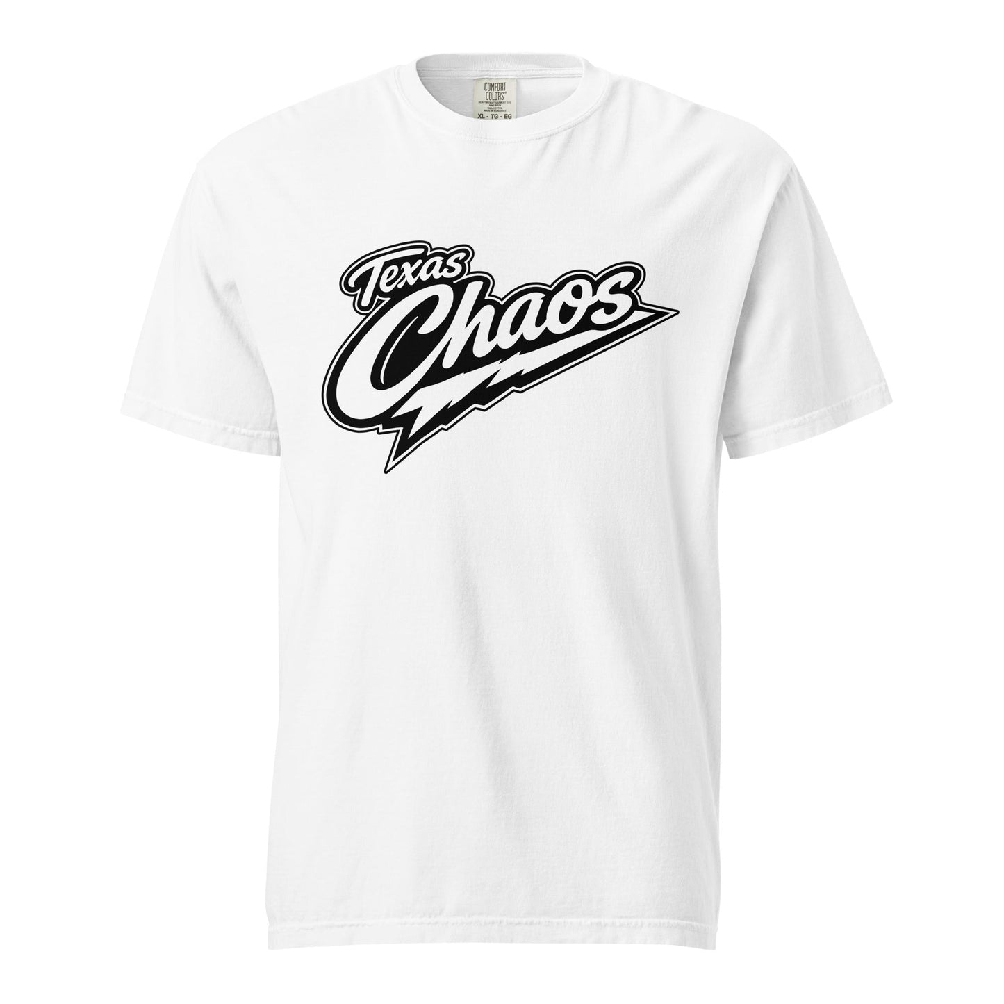 Signature | Comfort Colors T-Shirt | Texas Chaos | Emblem Logo