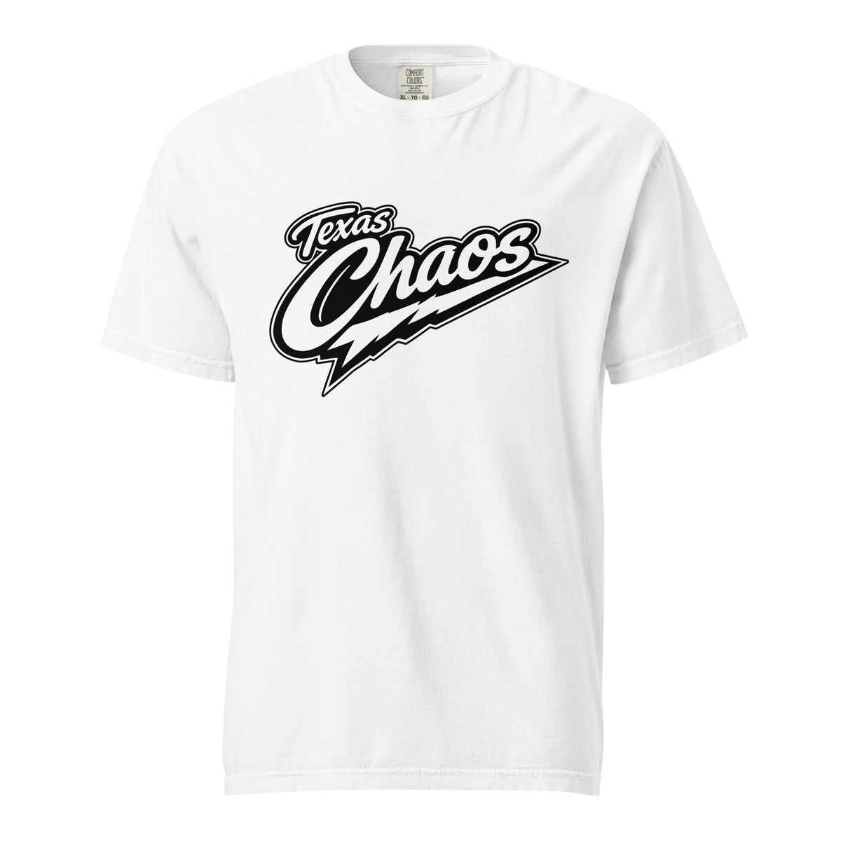 Signature | Comfort Colors T-Shirt | Texas Chaos | Emblem Logo