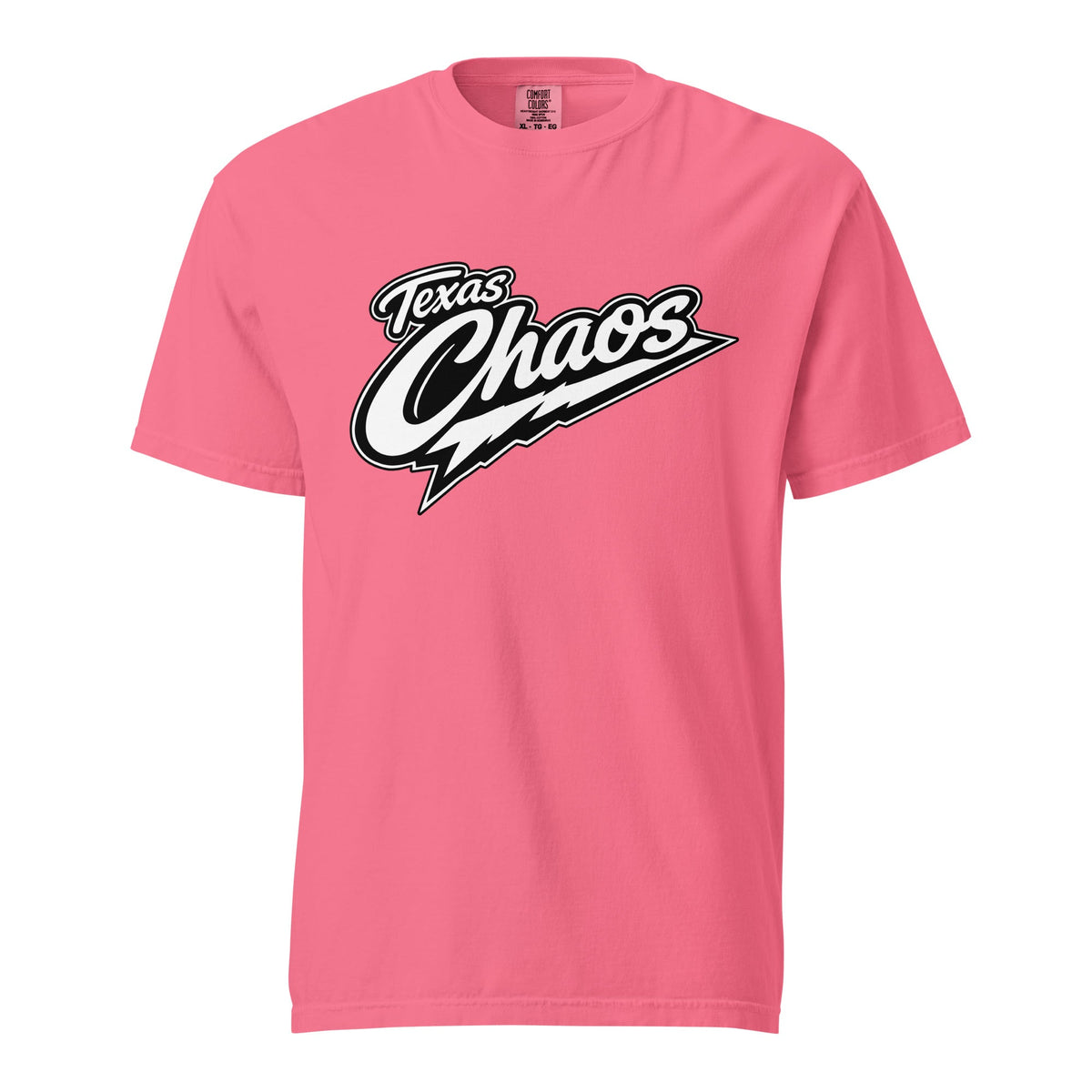 Signature | Comfort Colors T-Shirt | Texas Chaos | Emblem Logo