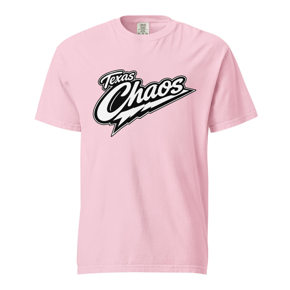 Signature | Comfort Colors T-Shirt | Texas Chaos | Emblem Logo